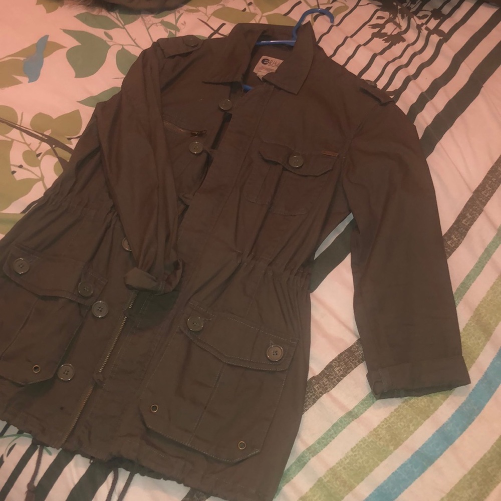 Army/olive green utility jacket